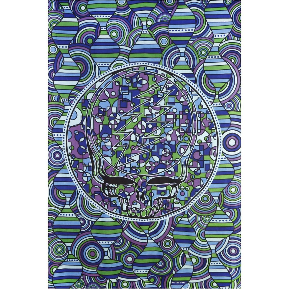 Grateful Dead Steal Your Face Under The Sea Tapestry by Sunshine Joy